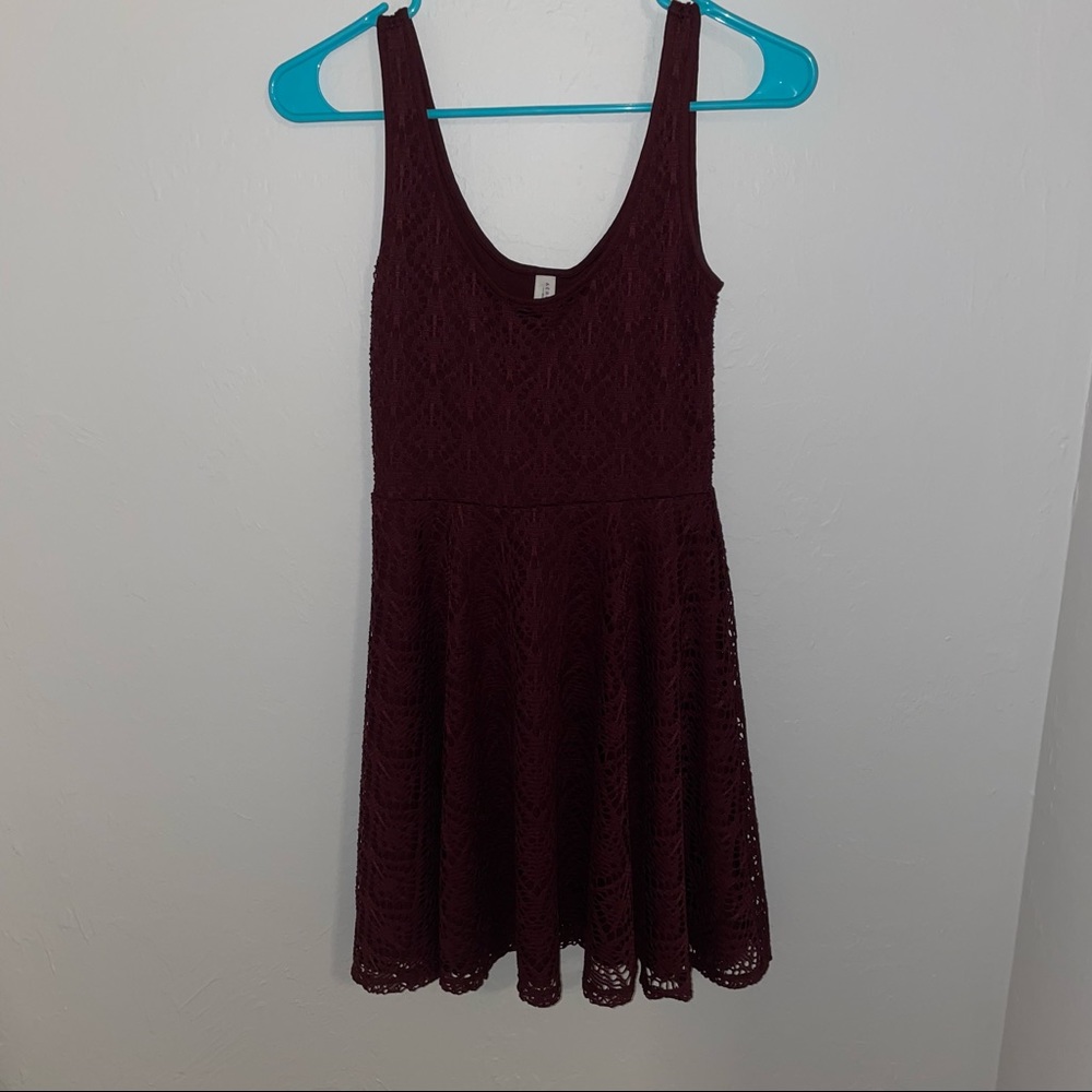 AEROPOSTALE Maroon Dress - Picture 3 of 3